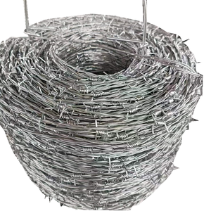 Alambre de Púas Galvanizado GELE, Rollo de 400M 500M, 50kg por Rollo, para Cercas Agrícolas - Product Image 1