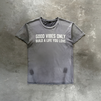 T-shirts amples vintage de fabricant chinois, 280 g/m², en coton vieilli de haute qualité, avec logo imprimé personnalisé, effet délavé