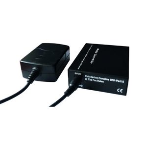 Gigabit Fiber Media Converter SC/RJ45 Ports 1000Mbps Single Mode Single Fiber AB Pair 3KM Industrial POE/GSM/GPRS Plug Play Kit - Product Image 2