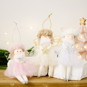 Christmas Cute Angle Girl Pendant Christmas Tree Hanging Ornament <b>New</b> <b>Year</b> 2025 Gift Xmas Tree <b>Decoration</b> for Home <b>Decoration</b> - Product Image 2
