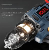 Perceuse Électrique sans Fil au Lithium sans Balai, Haute Puissance, Grade Industriel, Multifonctionnelle, Vente en Gros