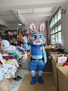 Maßgefertigtes Erwachsenen-Hasen-Maskottchen-Kostüm Cartoon-Cosplay Oster-Party Hase Dinosaurier Tier aus EVA für Ganzjährige Nutzung - Product Image 4