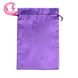 CLJhair Free Design Packaging Small <strong>Drawstring</strong> Logo Gift <strong>Bags</strong> for Hair Bundles Clothing Accessories - Product Image 1