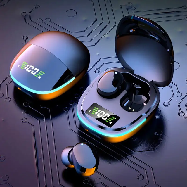 New Game G9S for 5.1 Low Latency Waterproof Earbuds with 8D Hi-Fi Sound Noise Cancellation & In-Ear Gaming Headsets