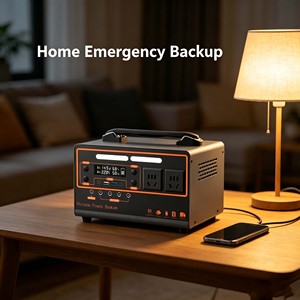 Estación de Energía Portátil de 400W con Pantalla Digital y Panel Solar de 480Wh, Ligera, con Pantalla LCD Integrada, para Camping y Emergencias - Product Image 3