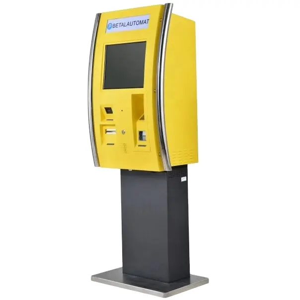 New design outdoor ticket vending parking payment kiosk