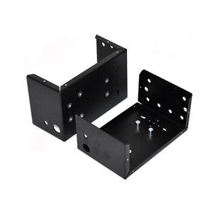 OEM Custom Sheet <b>Metal</b> Enclosure Black Powder Coated Equipment Chassis <b>Metal</b> Housing <b>Box</b> - Product Image 2