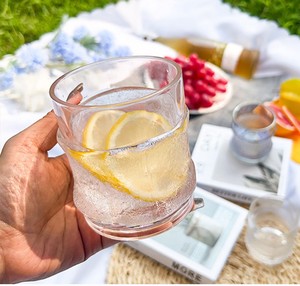 Ensemble élégant de verres à whisky et à bière avec pied en <span class=keywords><strong>bambou</strong></span>, verres à cocktail en verre transparent pour café froid, boissons fraîches, utilisation à domicile ou au bar - Product Image 2