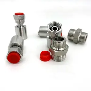 Hydraulic Fitting End of high-pressure hose hose ferrule hydraulics hoses and fittings