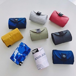 Thân Thiện Với Môi Mua Sắm Túi Công Suất Lớn Accordion Gấp Polyester Túi Có Thể Gập Lại Lưu Trữ Túi Siêu Nhẹ Xách Tay - Product Image 1