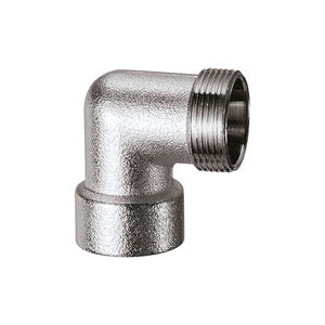 FAR Femelle Coude 3/4 "Zinc Plaqué Zinc Matériel Forgeage Techniques 15mm Taille NPT BSP Filetage pour Huile Eau Gaz Applications 10mm - Product Image 2