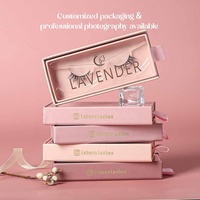 Heidi gros léger et doux 3D court cils de vison naturel forme de poupée 13mm