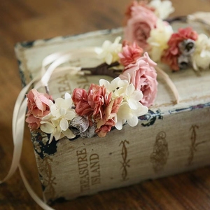 Ins <b>Dried</b> Flower Bouquet, Wedding Bridal Bouquet, Used for Wedding Decoration - Product Image 4