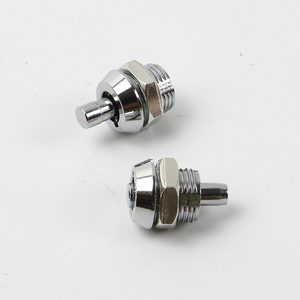 Jk311 מיני מצלמת נעילת 10mm Chrome גימור צינורי מיניאטורי לדחוף Lunger מנעול - Product Image 2