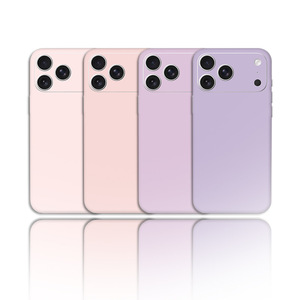 Funda Protectora de TPU y PC de Color Puro para iPhone Serie 17, Protección de 360 Grados con Película Trasera - Product Image 1