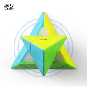 Qiyi Qiming S2 Pyramid Cube 3x3 Triangle Jouet éducatif pour enfants - Product Image 3