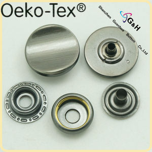 Nút chụp kim loại màu đen mờ - Product Image 3