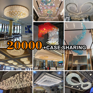 Grands Lustres Européens en Cristal de Luxe pour Décoration de Mariage, Église, Hôtel, Villa Classique - Product Image 5