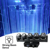 Igracelite lampu sorot LED bergerak, lentera pesta disko LED 4in1 5x40w RGBW