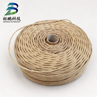 Corde en jute naturelle à surface lisse, garnissage en chanvre à faible friction pour un dénudage facile des fils électriques et l'assemblage