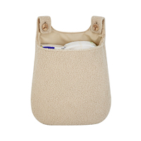 Sac de rangement suspendu pour couches de lit de bébé Sac de rangement suspendu pour berceau Sac à couches