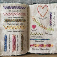 LANDFUL Libro de Punto de Cruz Hecho a Mano DIY, Estilo Animal, Base de Espuma, Cuadrado, Arte Coleccionable, Manualidades, Bordado