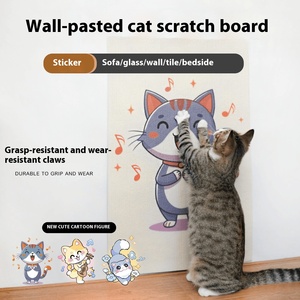 Estera de escalada para gatos, juguete para gatos cortable y pegable, pegatina para arañazos resistente al desgaste, pegatina de pared multifuncional - Product Image 5