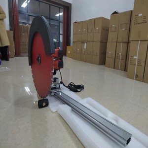 Lame de scie diamantée 650mm Coupe-mur Rail de guidage 2.4m Machine de découpe de chaussées en béton bitumineux électrique - Product Image 5