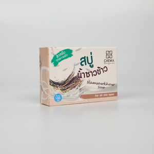 Jabón de Leche de Arroz 100G, Jabón Facial con Fórmula Rica en Vitaminas para Blanquear, Controlar la Grasa e Hidratar la Piel - Product Image 3