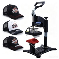 Máquina de Prensa de Calor Digital para Gorras, Temperatura Ajustable, Prensa de Sublimación para Gorras, Impresión por Transferencia de Calor