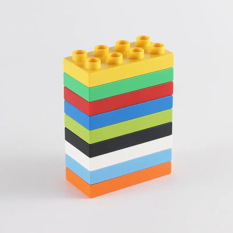 Compatible con LEGOing Big Building Block 40666 Accesorios de bloques de construcción 2x4 láminas