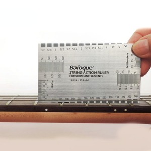 Jauge de manche de guitare basse folk électrique ; Jauge de rainure de manche de guitare basse en acier inoxydable - Product Image 5
