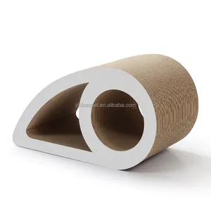 מגרד נייר מקרטון גלי בצורת עכבר לחתול