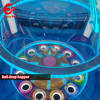 Machine d'arcade à monnayeur en métal pour jeu de loterie, avec roue de jackpot à double récompense et système de rachat, garantie 1 an, version anglaise, pour lieux commerciaux
