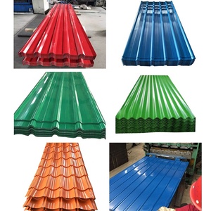 Ppgi ppgl kẽm tráng màu kim loại tấm sóng prepainted thép mạ kẽm màu tấm lợp ngói cho Xây Dựng Nhà - Product Image 6