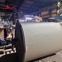 Mesin Pembuat Kertas Kraft Bergelombang Otomatis 1880mm, Lini Produksi Lengkap untuk Alas Gelas dengan Harga Terbaik