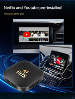 Caja Inteligente con IA para Auto Android 13, WiFi de Doble Banda, YouTube y TikTok Preinstalados, Reproductor para Auto