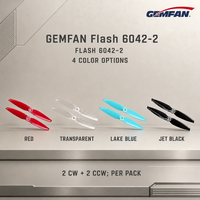 GEMFAN Vente en gros Flash 6042 Hélice FPV longue portée de 6 pouces 2 pales PC Pas 4.7 Haute efficacité Ensemble 2CW 2CCW pour 2306-2506