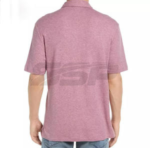 Nouveaux T-shirts polo décontractés pour hommes Tissu confortable de haute qualité avec décoration de boutons Prix de gros Court Longueur - Product Image 2