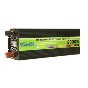 UPS 인버터 3000w 파워 UPS 12v 24v 수정 사인파 파워 태양광 발전 인버터