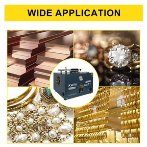 1/2 HP Vacuum Investing Casting Machine 3 CFM <strong>Lost</strong> <strong>Wax</strong> <strong>Cast</strong> Combination 2L Gold Melting Furnace 1/2/3KG <strong>Jewelry</strong> Tools Equipment - Product Image 6