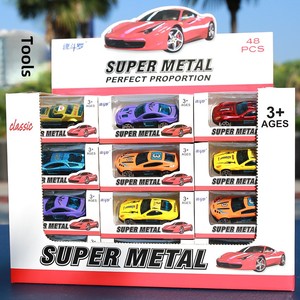 Set Promocional Personalizado de Vehículos de Juguete en Miniatura de Aleación Fundida a Presión, Modelo de Coche de Juguete con Función de Retroceso - Product Image 4
