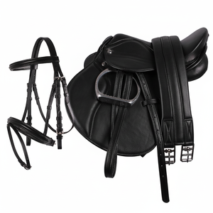 Meilleures ventes de selles de course de chevaux en cuir de vachette de qualité supérieure | Vente en gros de selles de course de chevaux personnalisées de haute qualité - Product Image 1