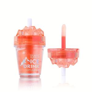 <span class=keywords><strong>USHAS</strong></span> - Brillo Labial Líquido al por Mayor, Mini, Bonito, en Forma de Vaso con Pajita, Base Vegana, Hidratante, Transparente, Aceite Labial - Product Image 5