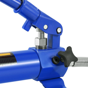 Kit de cric hydraulique de 10 tonnes avec pompe manuelle et vérin de remplacement, outils de réparation de carrosserie automobile avec longue poignée pour voitures - Product Image 4