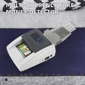 Détecteur de monnaie portable 6-8 types avec vérification automatique pour Euro/USD/GBP/<span class=keywords><strong>CHF</strong></span>/Rouble/RMB/TRY Vitesse de détection 0,5s/pièce - Product Image 2