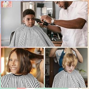 Cape de Coiffeur Professionnelle Grande Taille pour Hommes, Femmes et Enfants – Promotion, Cadeau, Anti-Statique - Product Image 4