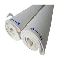 Rouleau de feutre non tissé 100 % polyester enduit haute densité pour textile de maison, résistant à l'usure, pour le polissage et l'étanchéité