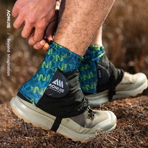 Guêtres de course réfléchissantes unisexes pour l'extérieur, couvre-chaussures pour randonnée, AONIJIE E941, nouvelle collection, offre spéciale - Product Image 3
