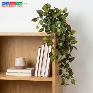 Artificial Hanging Ivy Creeper Plant Decorative Green <b>Leaf</b> Vine for Home Balcony <b>Wall</b> Garden Indoor Outdoor <b>Decor</b> - Product Image 3